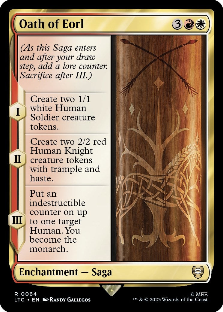 Image for Oath of Eorl (64) (LTC) - Magic: The Gathering