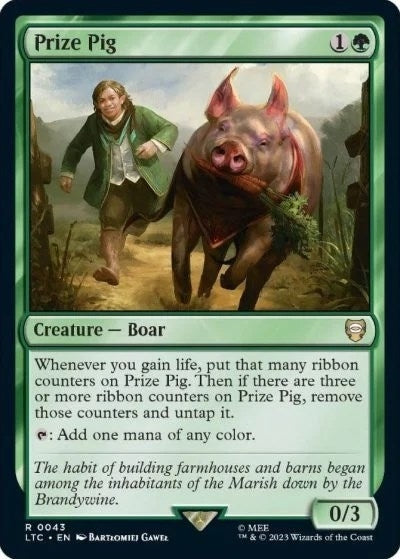 Image for Prize Pig (43) (LTC) - Magic: The Gathering