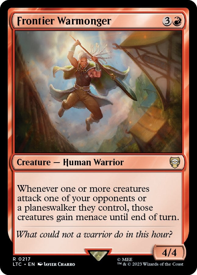 Image for Frontier Warmonger (217) (LTC) - Magic: The Gathering