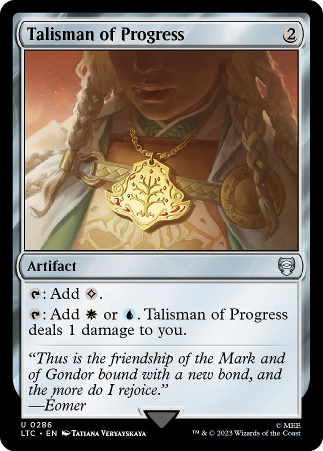 Image for Talisman of Progress (286) (LTC) - Magic: The Gathering