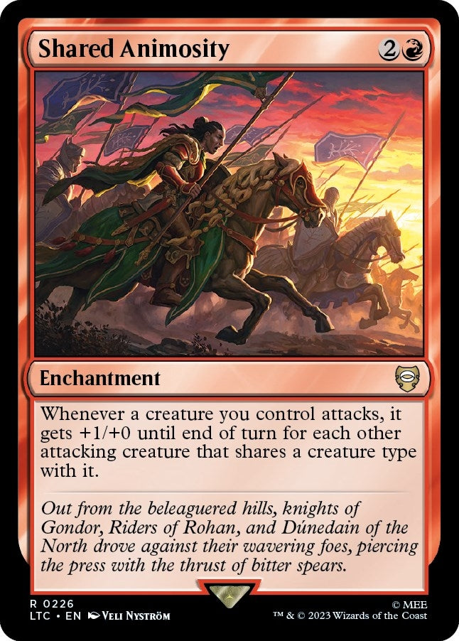 Image for Shared Animosity (226) (LTC) - Magic: The Gathering