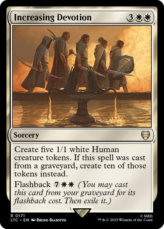 Image for Increasing Devotion (171) (LTC) - Magic: The Gathering