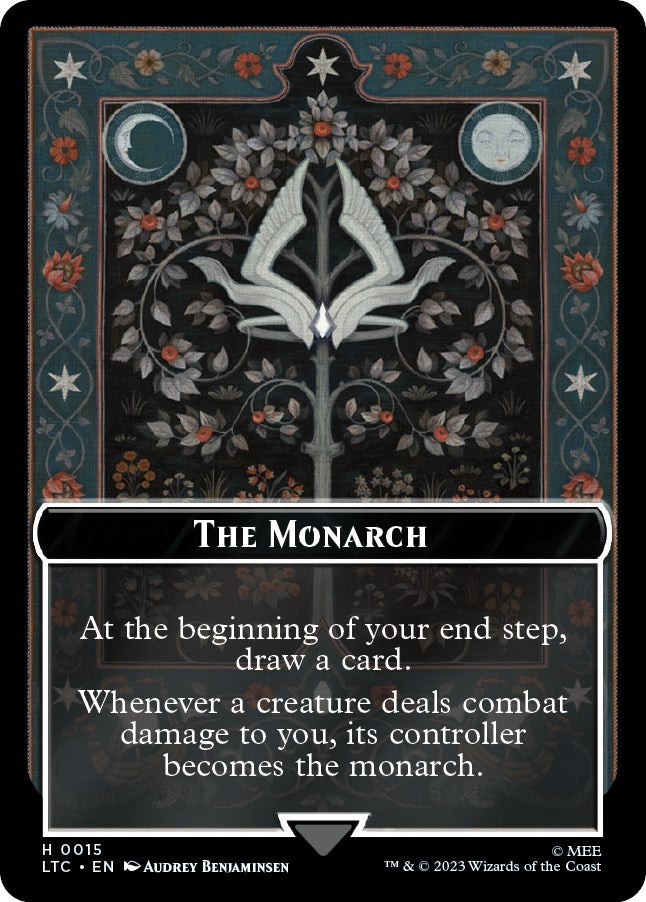 Image for The Monarch // Treasure Double-Sided Token (15 // 12) (LTC) - Magic: The Gathering