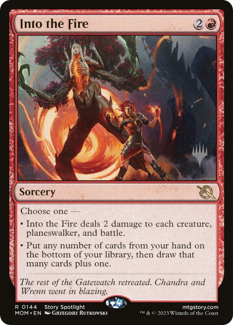 Image for Into the Fire (144) (PPMOM) - Magic: The Gathering