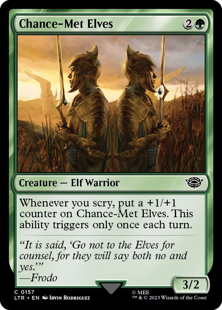 Image for Chance-Met Elves (157) (LTR) - Magic: The Gathering