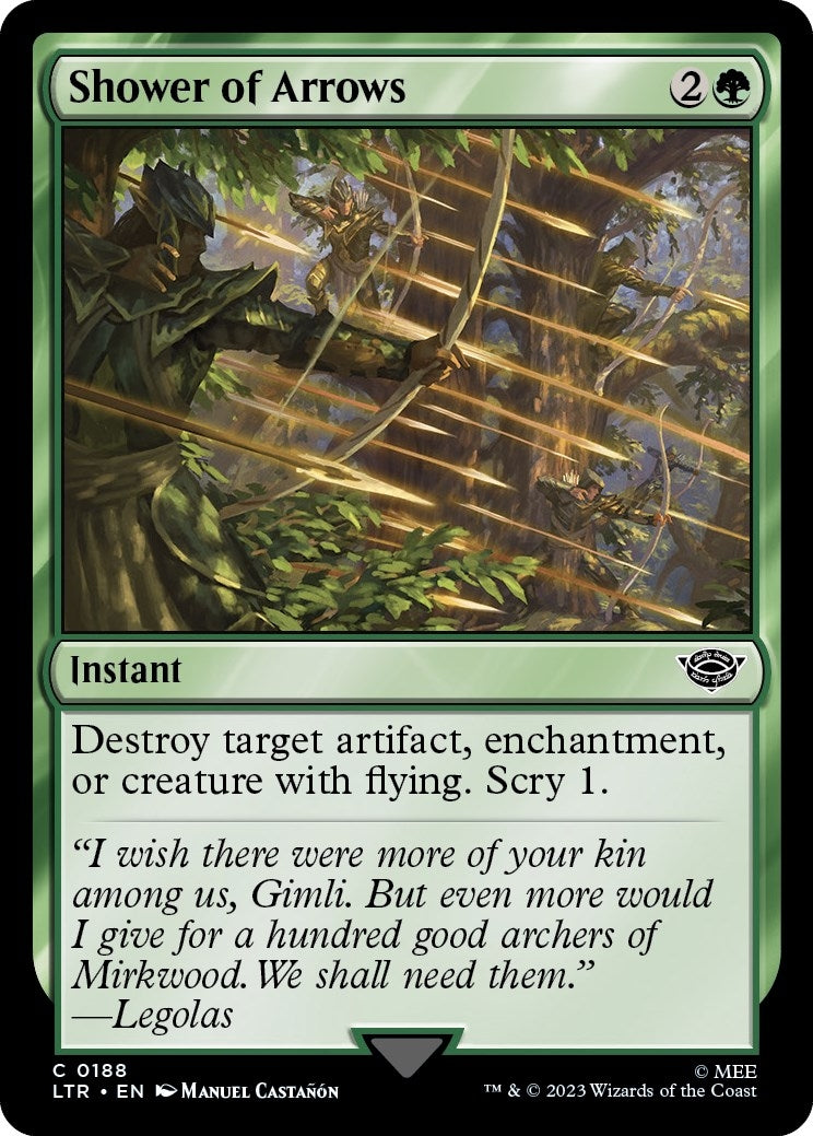 Image for Shower of Arrows (188) (LTR) - Magic: The Gathering