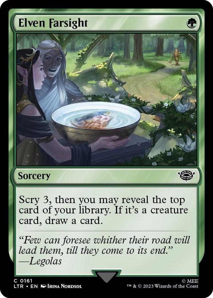 Image for Elven Farsight (161) (LTR) - Magic: The Gathering