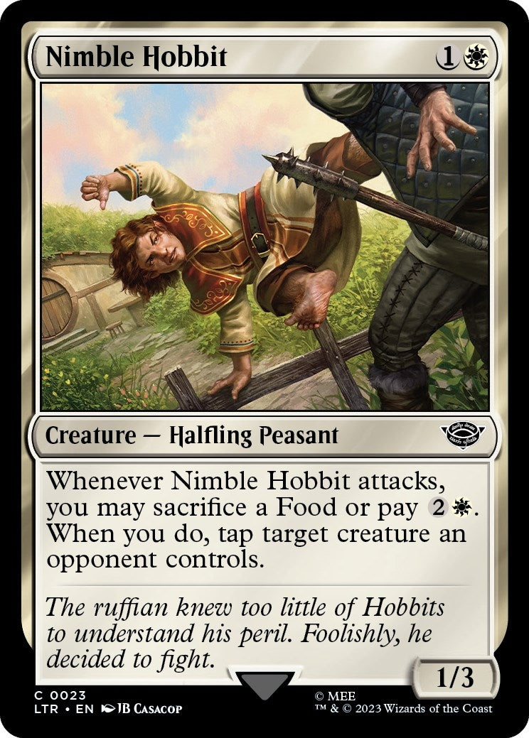 Image for Nimble Hobbit (23) (LTR) - Magic: The Gathering