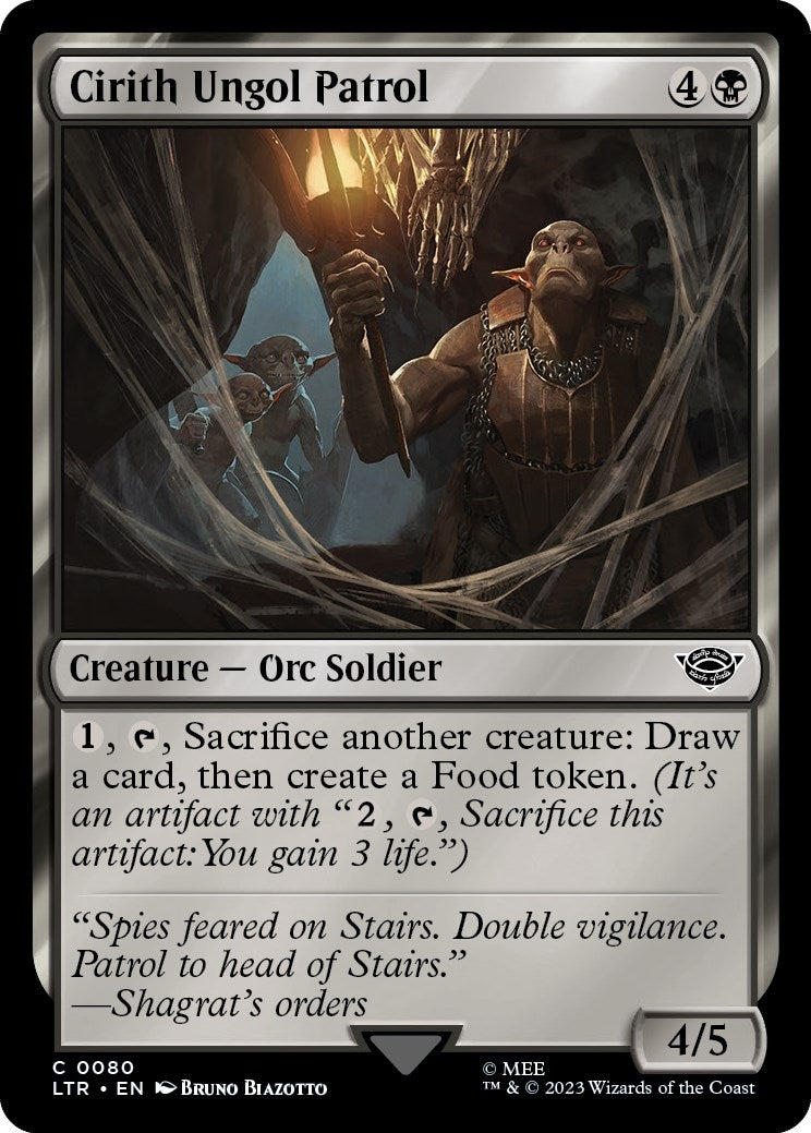 Image for Cirith Ungol Patrol (80) (LTR) - Magic: The Gathering
