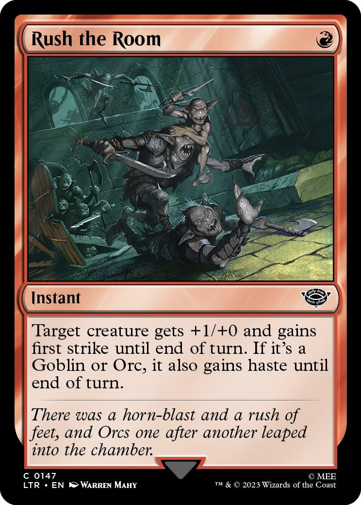 Image for Rush the Room (147) (LTR) - Magic: The Gathering