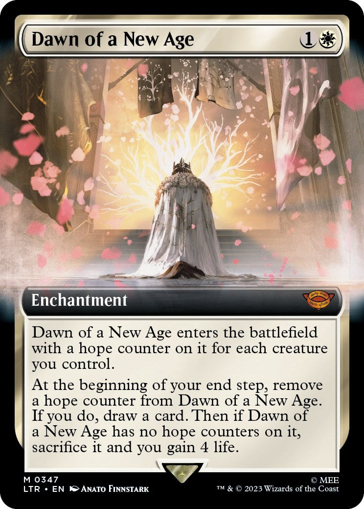 Image for Dawn of a New Age (Extended Art) (347) (LTR) - Magic: The Gathering