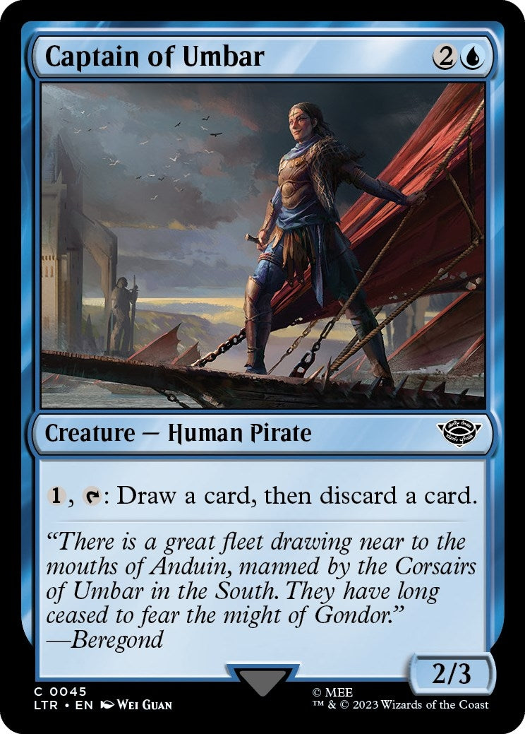 Image for Captain of Umbar (45) (LTR) - Magic: The Gathering