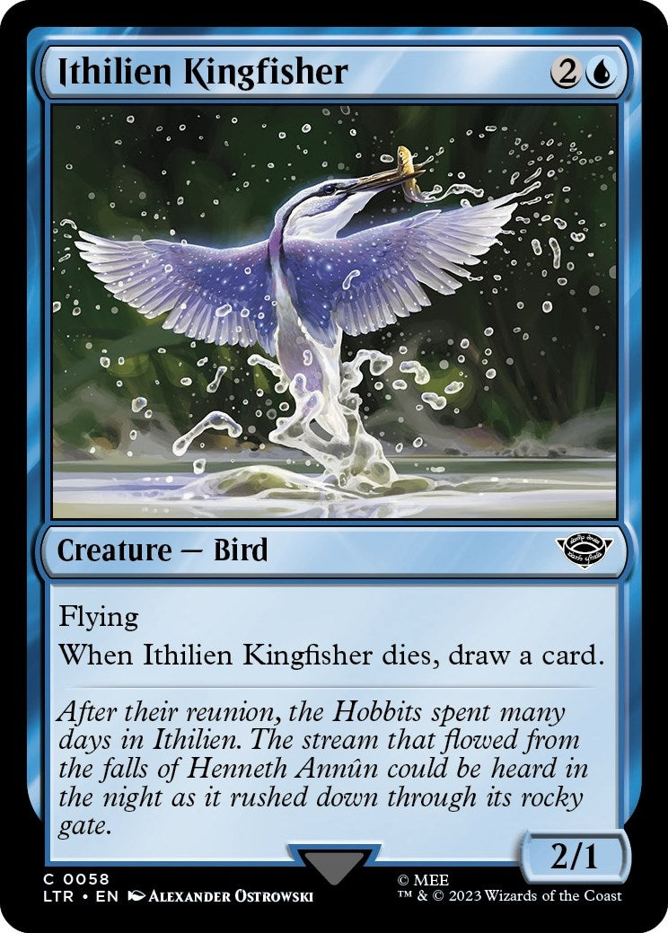 Image for Ithilien Kingfisher (58) (LTR) - Magic: The Gathering