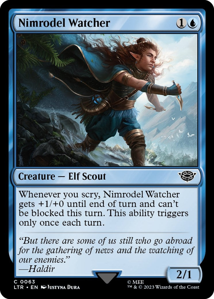 Image for Nimrodel Watcher (63) (LTR) - Magic: The Gathering
