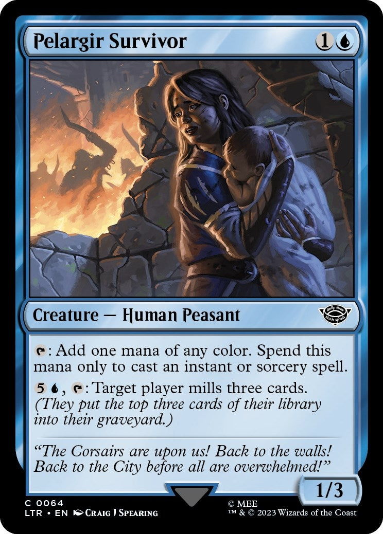 Image for Pelargir Survivor (64) (LTR) - Magic: The Gathering