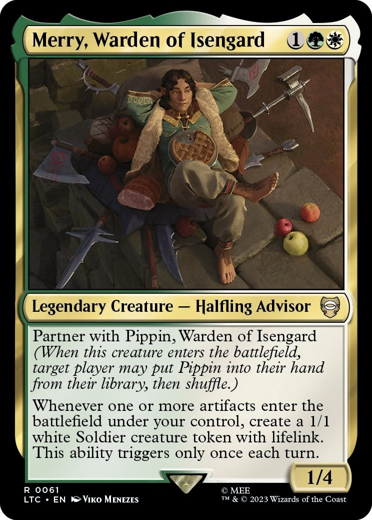 Image for Merry, Warden of Isengard (61) (LTC) - Magic: The Gathering