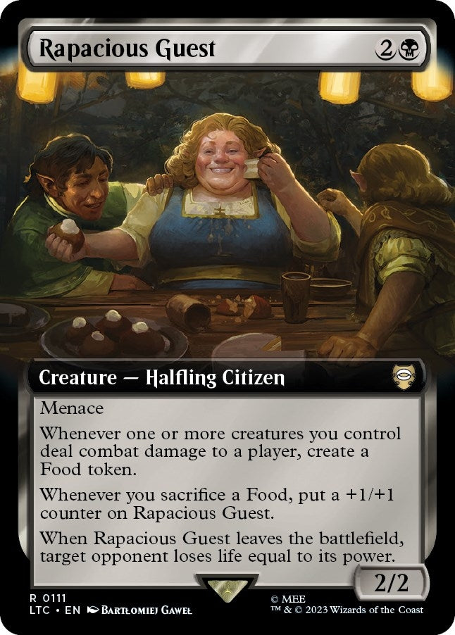 Image for Rapacious Guest (Extended Art) (111) (LTC) - Magic: The Gathering