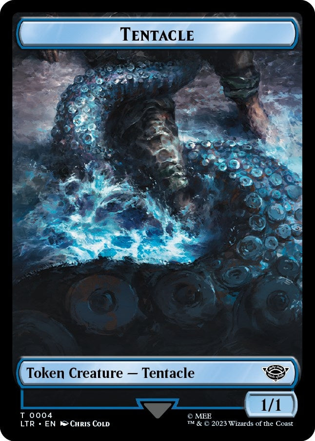 Image for Tentacle // Food (0010) Double-Sided Token (4 // 10) (LTR) - Magic: The Gathering