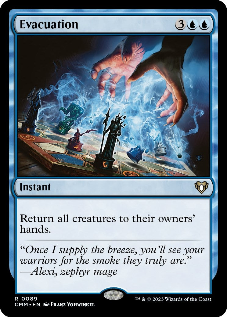 Image for Evacuation (89) (CMM) - Magic: The Gathering