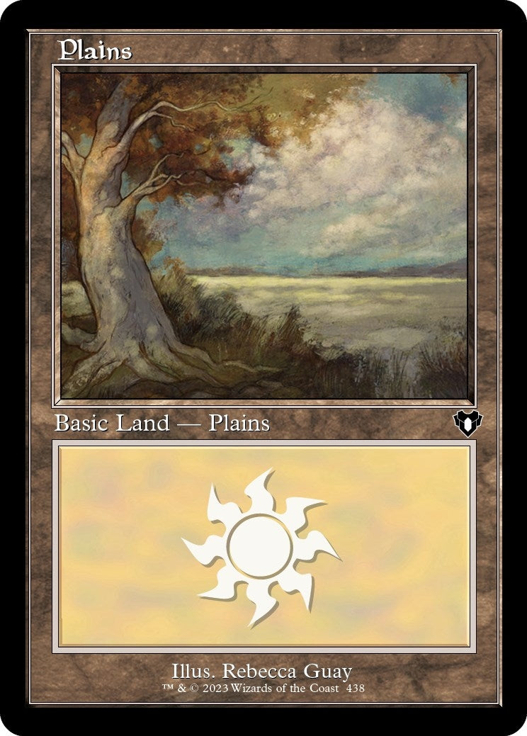 Image for Plains (438) (Retro Frame) (438) (CMM) - Magic: The Gathering