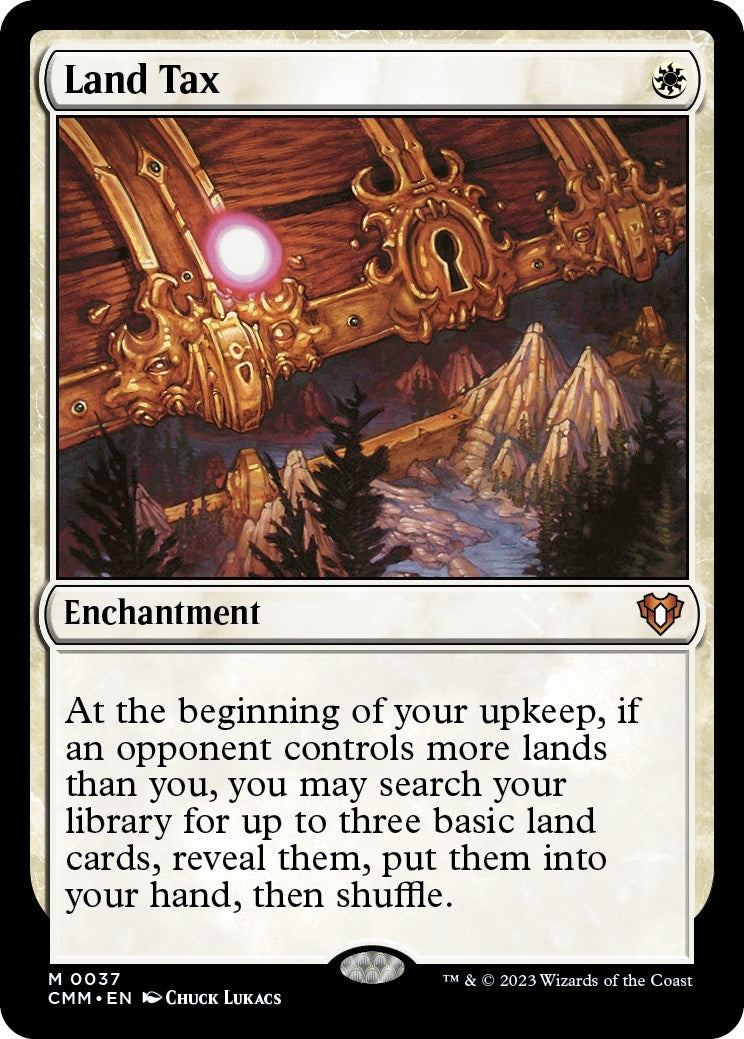 Image for Land Tax (37) (CMM) - Magic: The Gathering