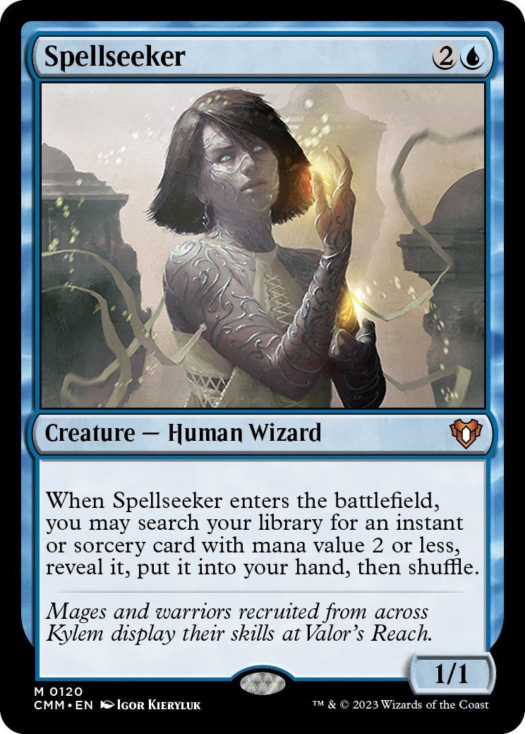 Image for Spellseeker (120) (CMM) - Magic: The Gathering