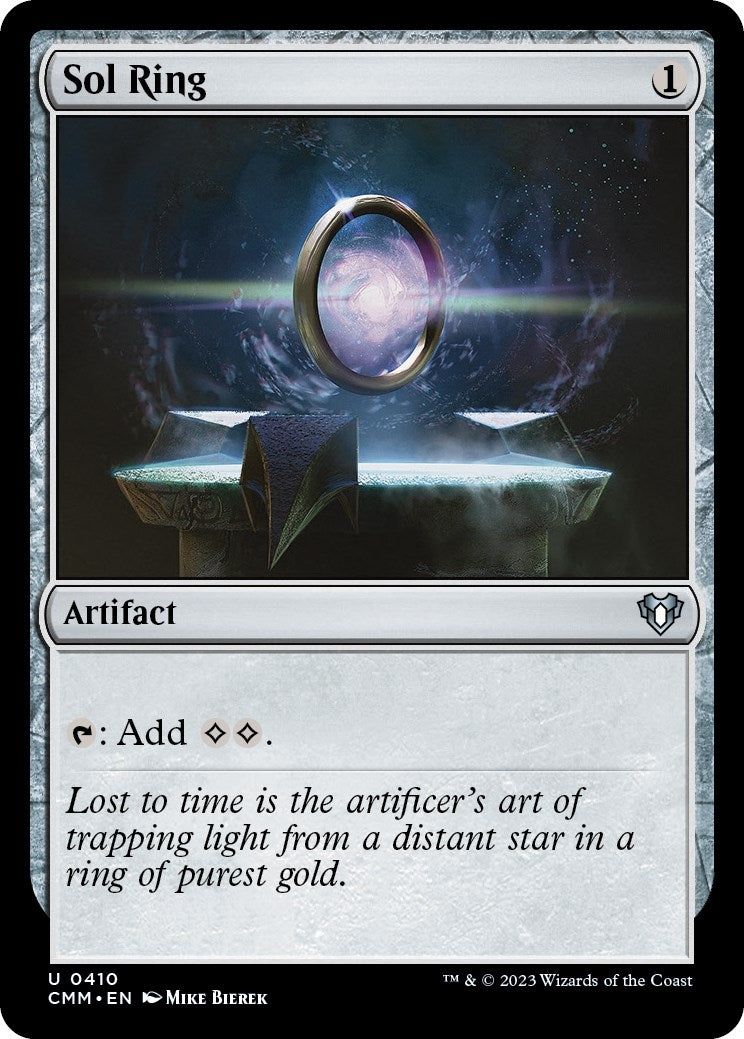Image for Sol Ring (410) (CMM) - Magic: The Gathering