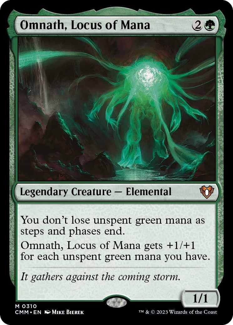 Image for Omnath, Locus of Mana (310) (CMM) - Magic: The Gathering