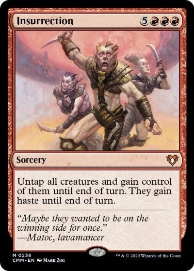 Image for Insurrection (236) (CMM) - Magic: The Gathering
