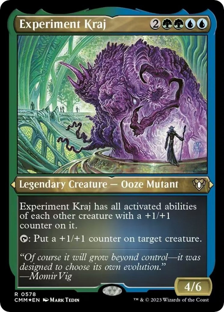 Image for Experiment Kraj (Foil Etched) (578) (CMM) - Magic: The Gathering