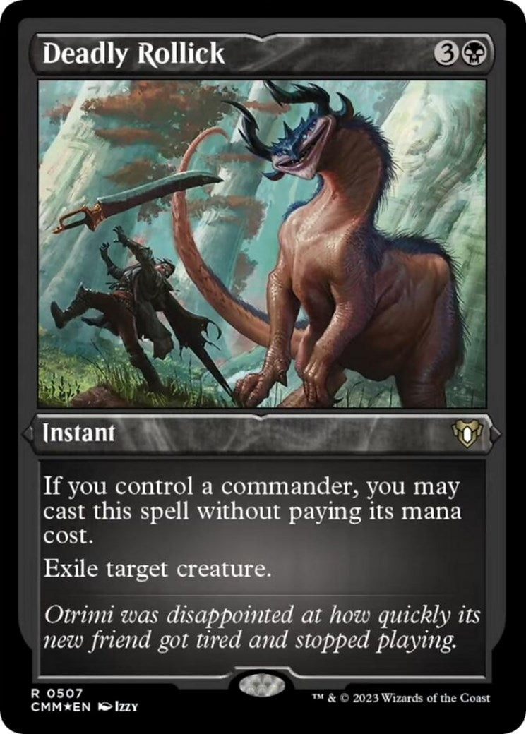 Image for Deadly Rollick (Foil Etched) (507) (CMM) - Magic: The Gathering