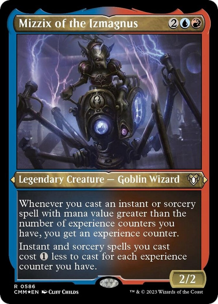 Image for Mizzix of the Izmagnus (Foil Etched) (586) (CMM) - Magic: The Gathering