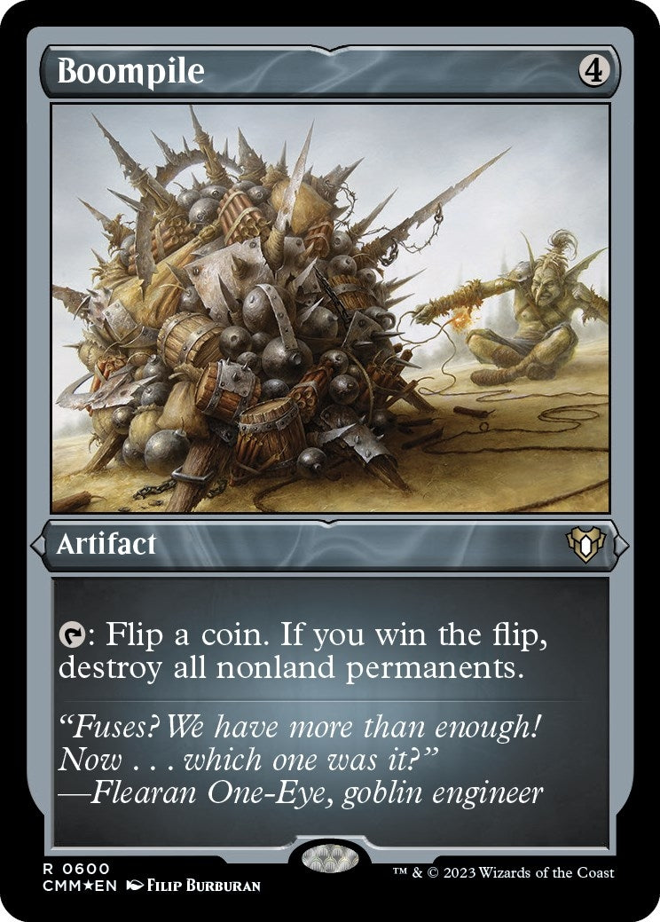 Image for Boompile (Foil Etched) (600) (CMM) - Magic: The Gathering