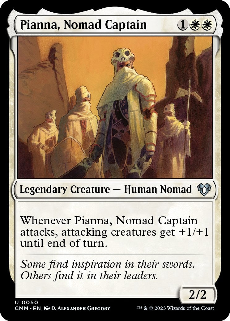 Image for Pianna, Nomad Captain (50) (CMM) - Magic: The Gathering