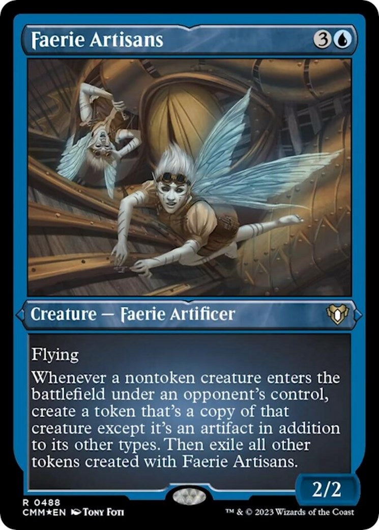 Image for Faerie Artisans (Foil Etched) (488) (CMM) - Magic: The Gathering