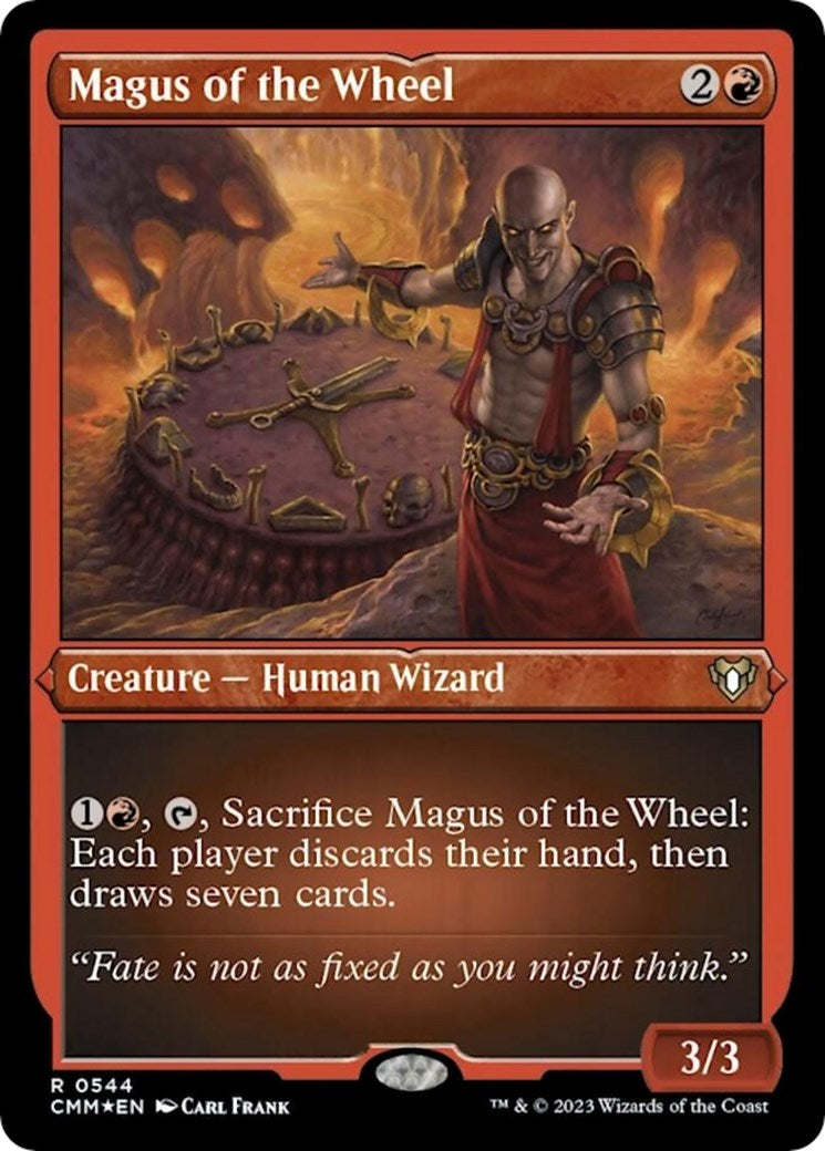 Image for Magus of the Wheel (Foil Etched) (544) (CMM) - Magic: The Gathering