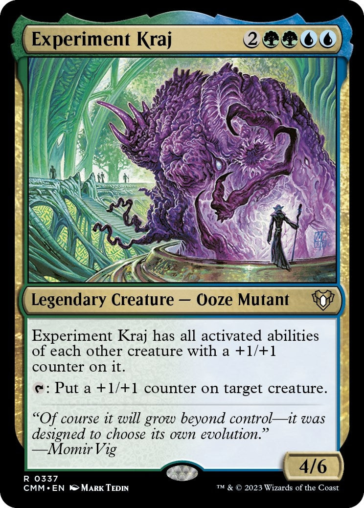 Image for Experiment Kraj (337) (CMM) - Magic: The Gathering