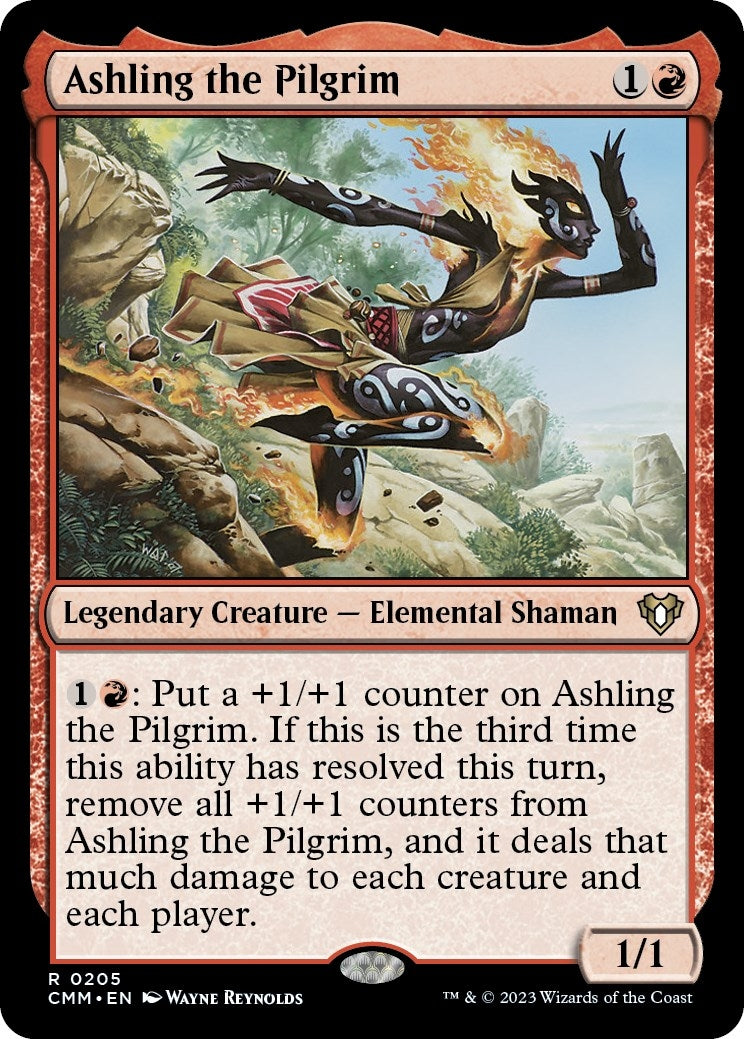 Image for Ashling the Pilgrim (205) (CMM) - Magic: The Gathering