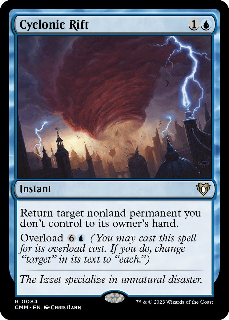 Image for Cyclonic Rift (84) (CMM) - Magic: The Gathering