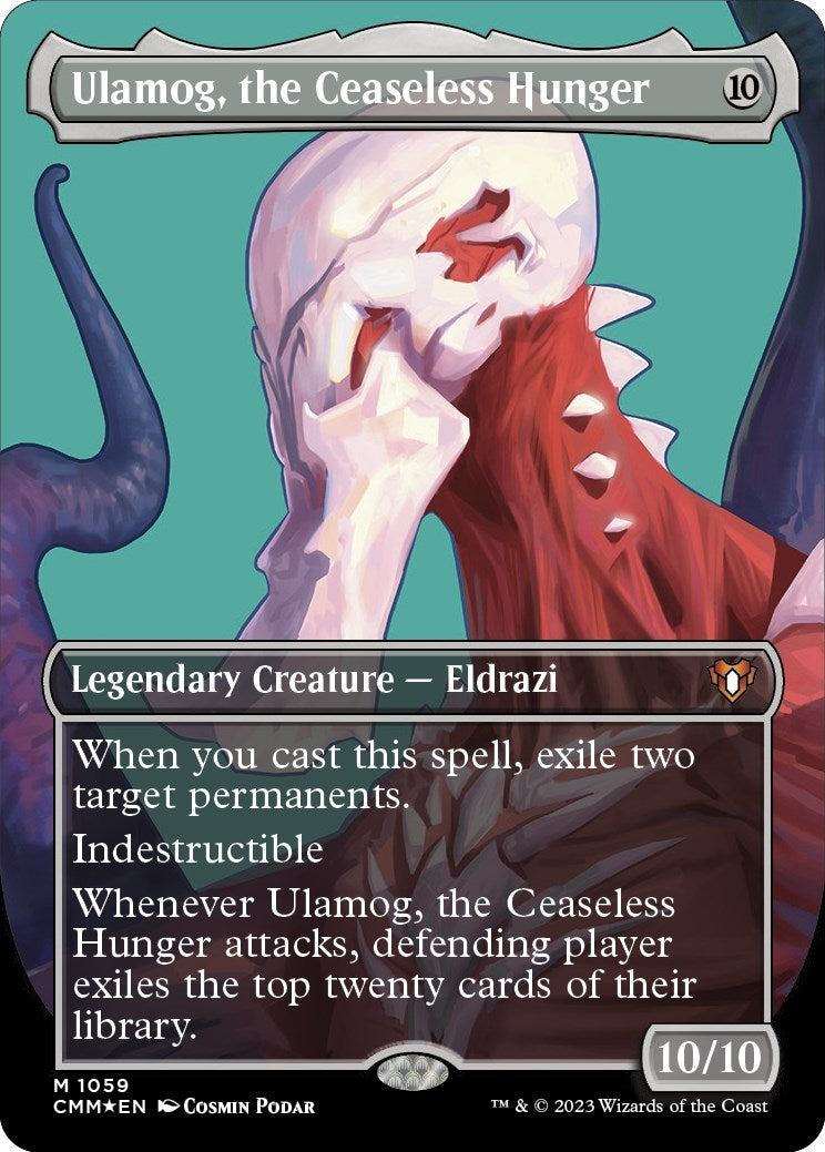 Image for Ulamog, the Ceaseless Hunger (Textured Foil) (1059) (CMM) - Magic: The Gathering