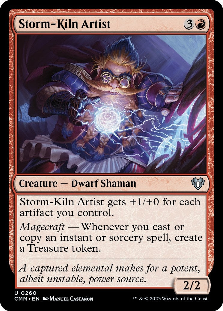 Image for Storm-Kiln Artist (260) (CMM) - Magic: The Gathering