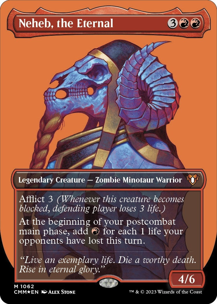 Image for Neheb, the Eternal (Textured Foil) (1062) (CMM) - Magic: The Gathering