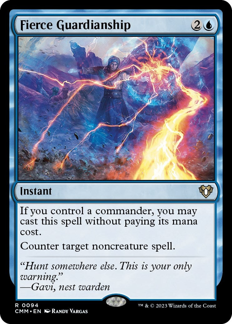 Image for Fierce Guardianship (94) (CMM) - Magic: The Gathering