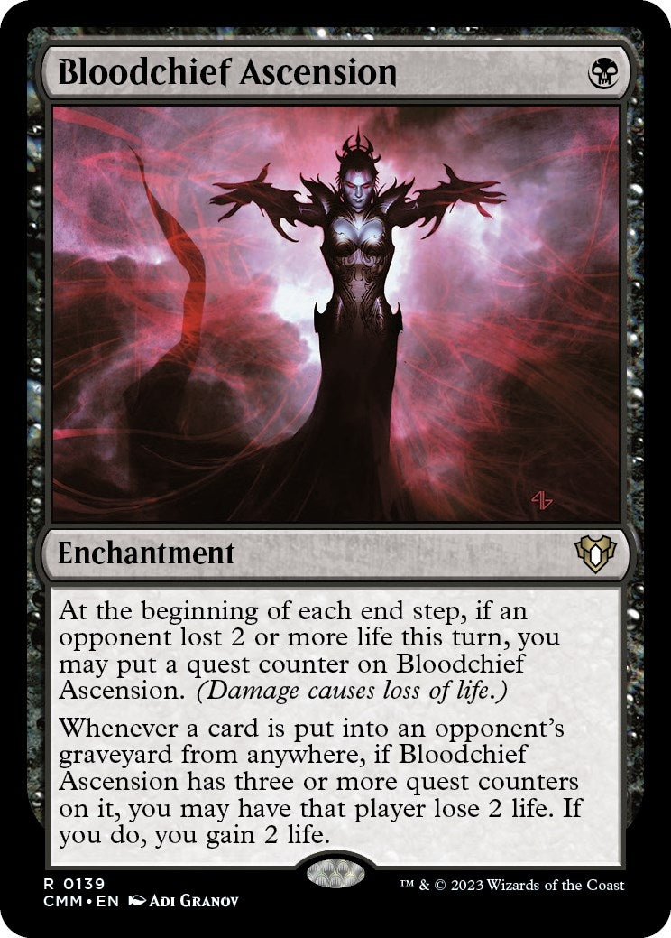 Image for Bloodchief Ascension (139) (CMM) - Magic: The Gathering