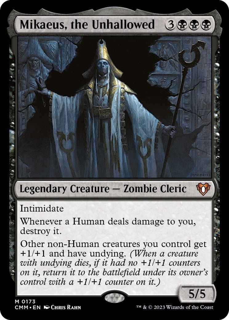 Image for Mikaeus, the Unhallowed (173) (CMM) - Magic: The Gathering