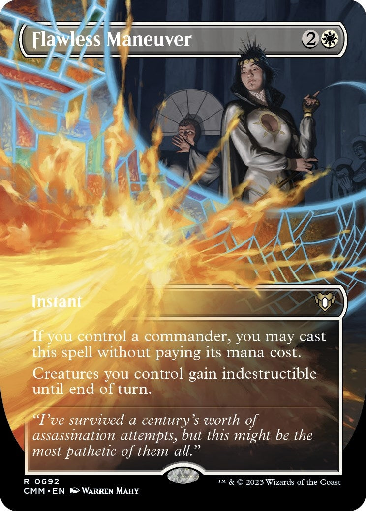 Image for Flawless Maneuver (Borderless) (692) (CMM) - Magic: The Gathering