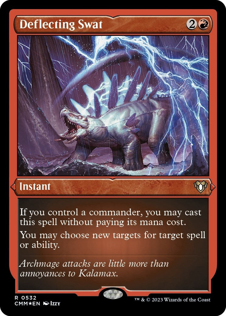 Image for Deflecting Swat (Foil Etched) (532) (CMM) - Magic: The Gathering