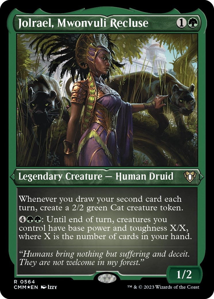 Image for Jolrael, Mwonvuli Recluse (Foil Etched) (564) (CMM) - Magic: The Gathering
