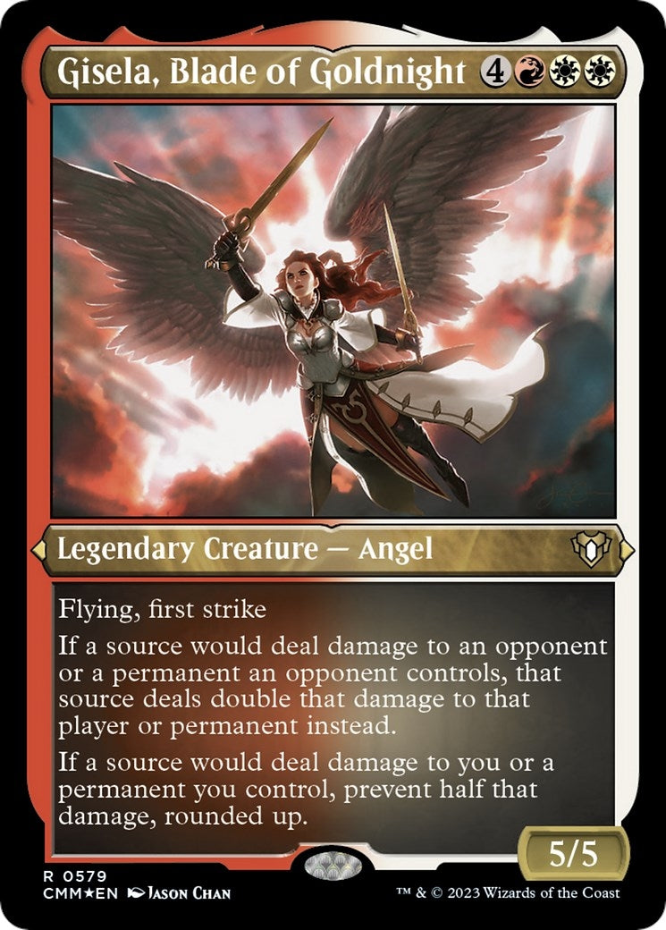 Image for Gisela, Blade of Goldnight (Foil Etched) (579) (CMM) - Magic: The Gathering
