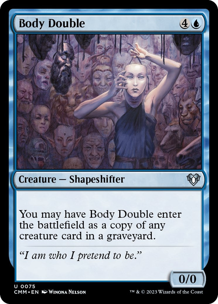 Image for Body Double (75) (CMM) - Magic: The Gathering